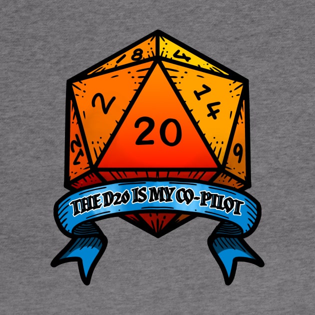 The D20 is my co-pilot by Harley Warren